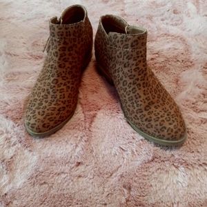Women's Animal Print Booties-Must go!
